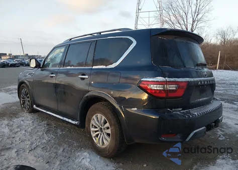 2023 Nissan Armada Platinum 4Wd z USA, uszkodzony, nr VIN JN8AY2CD7P9692629